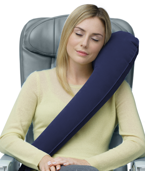 Betus Dreamer Comfort Inflatable Travel Pillow for Airplane Rest Pillow 1 Grey