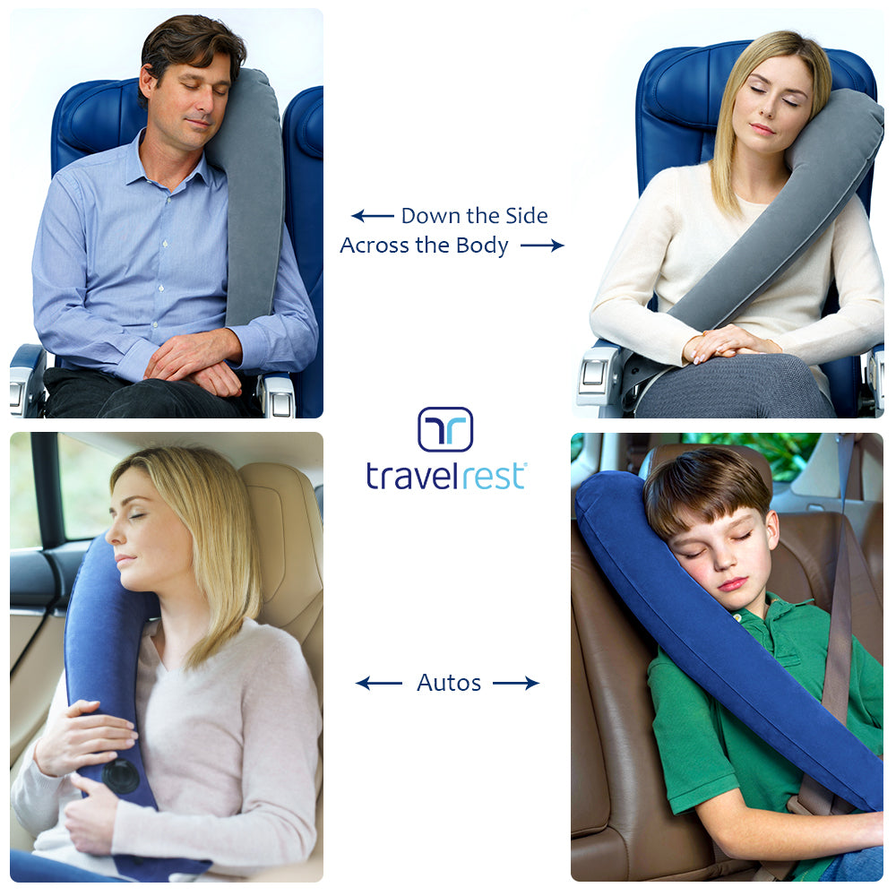 THE ULTIMATE TRAVEL PILLOW® - INFLATABLE PILLOW