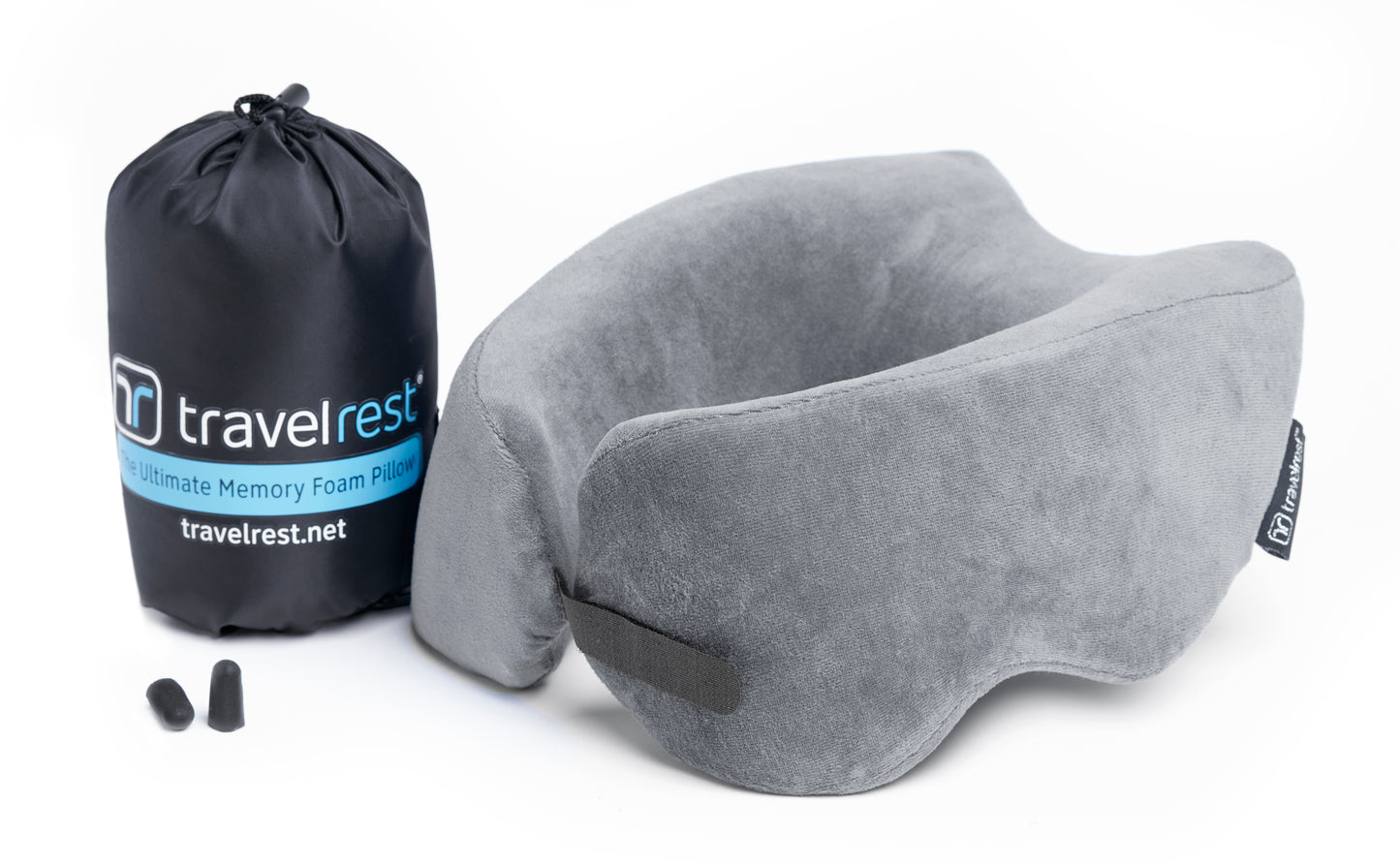 NEST™ ULTIMATE MEMORY FOAM TRAVEL PILLOW®