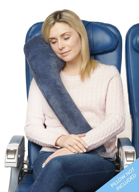 Travelrest - Ultimate Memory Foam Travel Pillow / Neck Pillow - Therapeutic - Blue