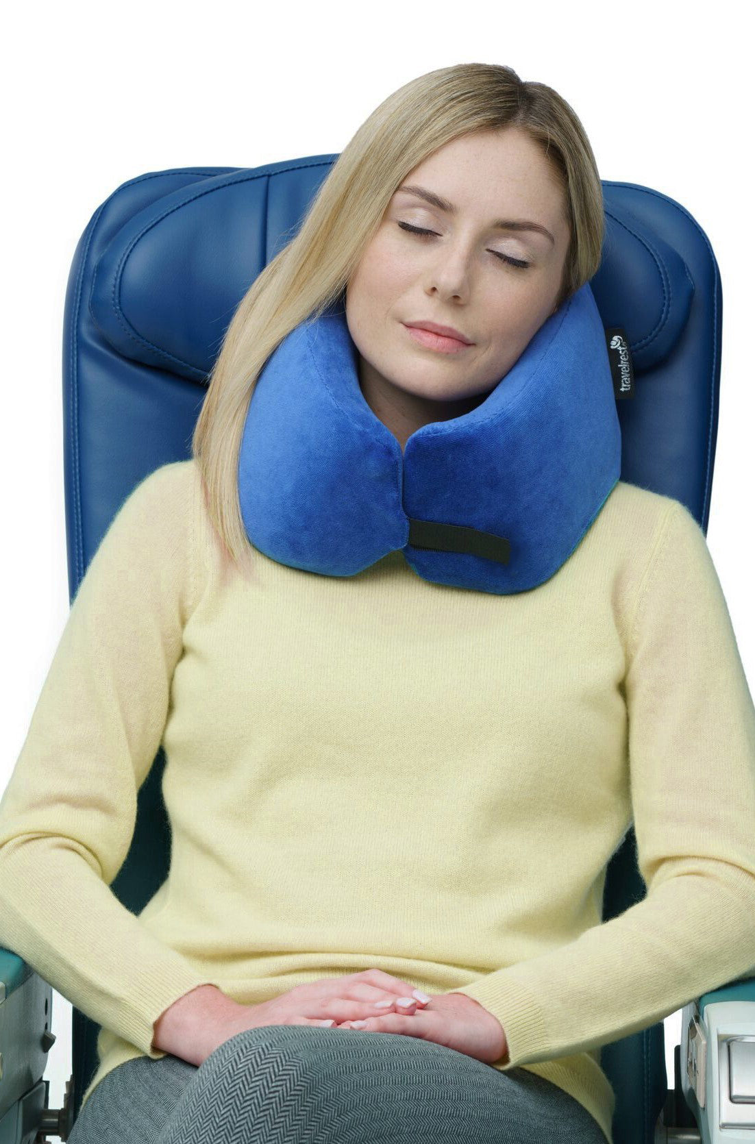 Sky Rest Travel Pillow Supports The Upper Body For Complete Comfort